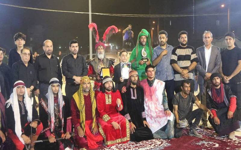 تعزیه ده‌زیار برگزیده سوگواره کشوری بوشهر شد